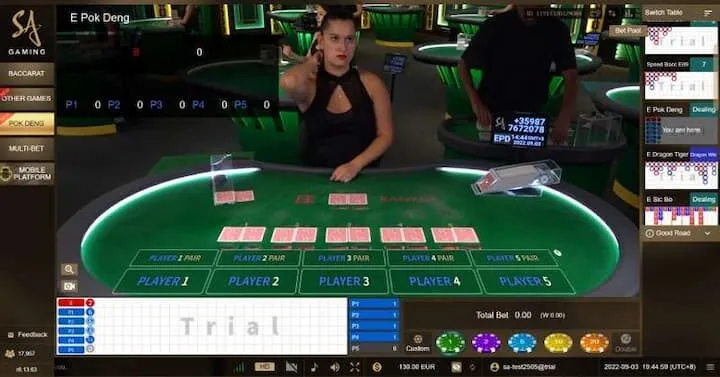 Khái quát về cách chơi Pok Deng