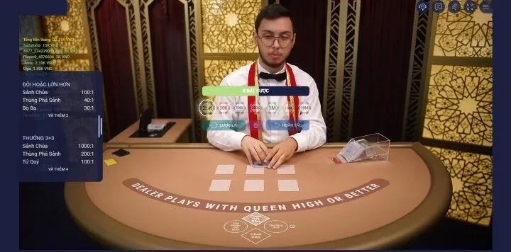 Cách bắt đầu một ván bài Teen Patti